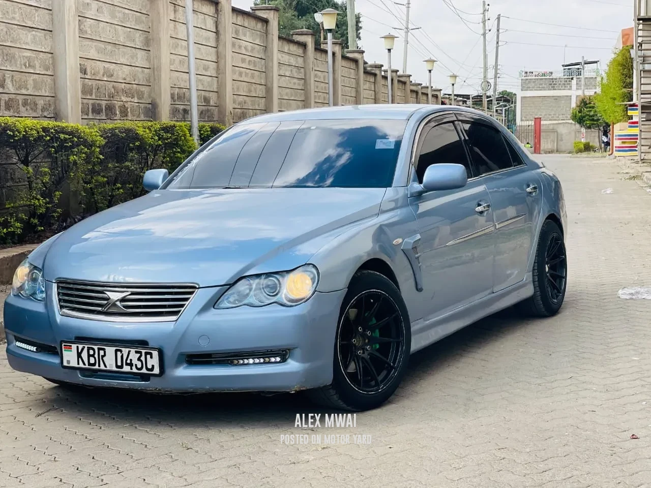 Toyota Mark X 2016 Blue