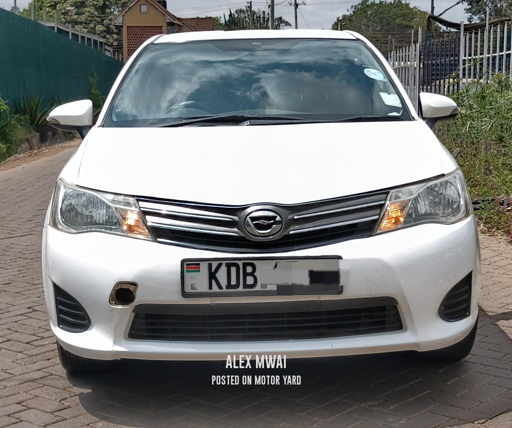 Toyota Axio 2013 White