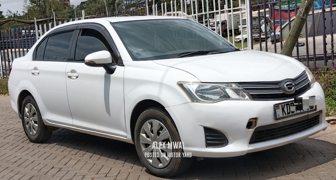 Toyota Axio 2013 White