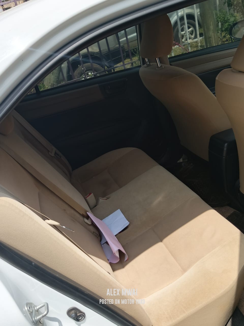 Toyota Axio 2013 White