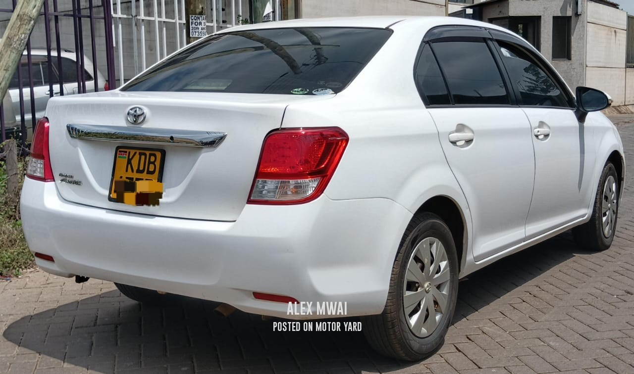 Toyota Axio 2013 White