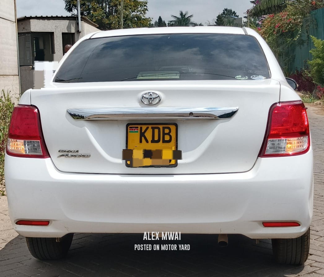 Toyota Axio 2017 Silver