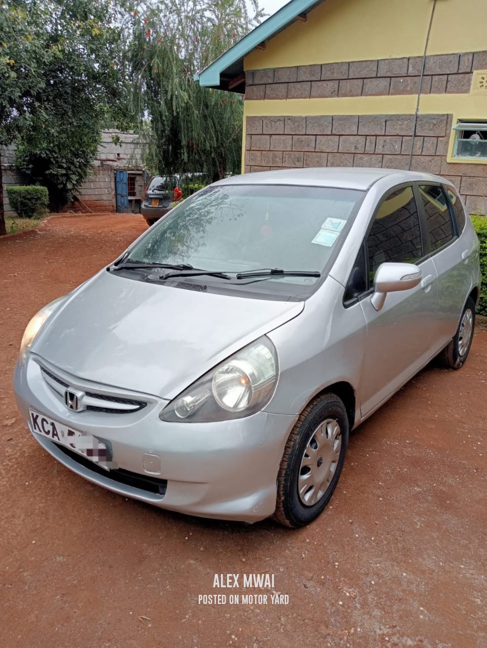 Honda Fit 2013 Silver