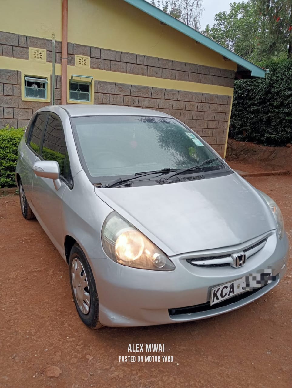 Honda Fit 2013 Silver