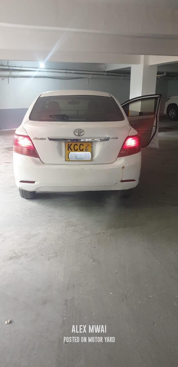 Toyota Allion 2014 White