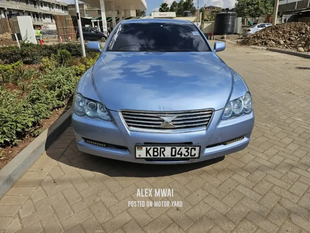 Toyota Mark X 2007 Blue
