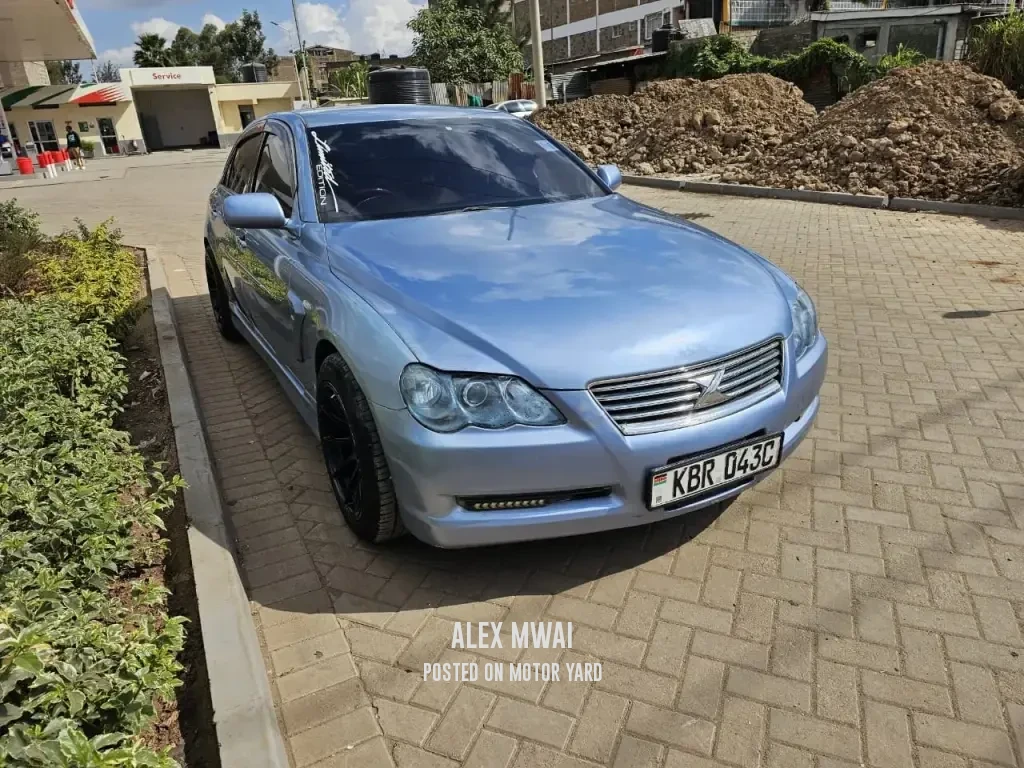Toyota Mark X 2007 Blue