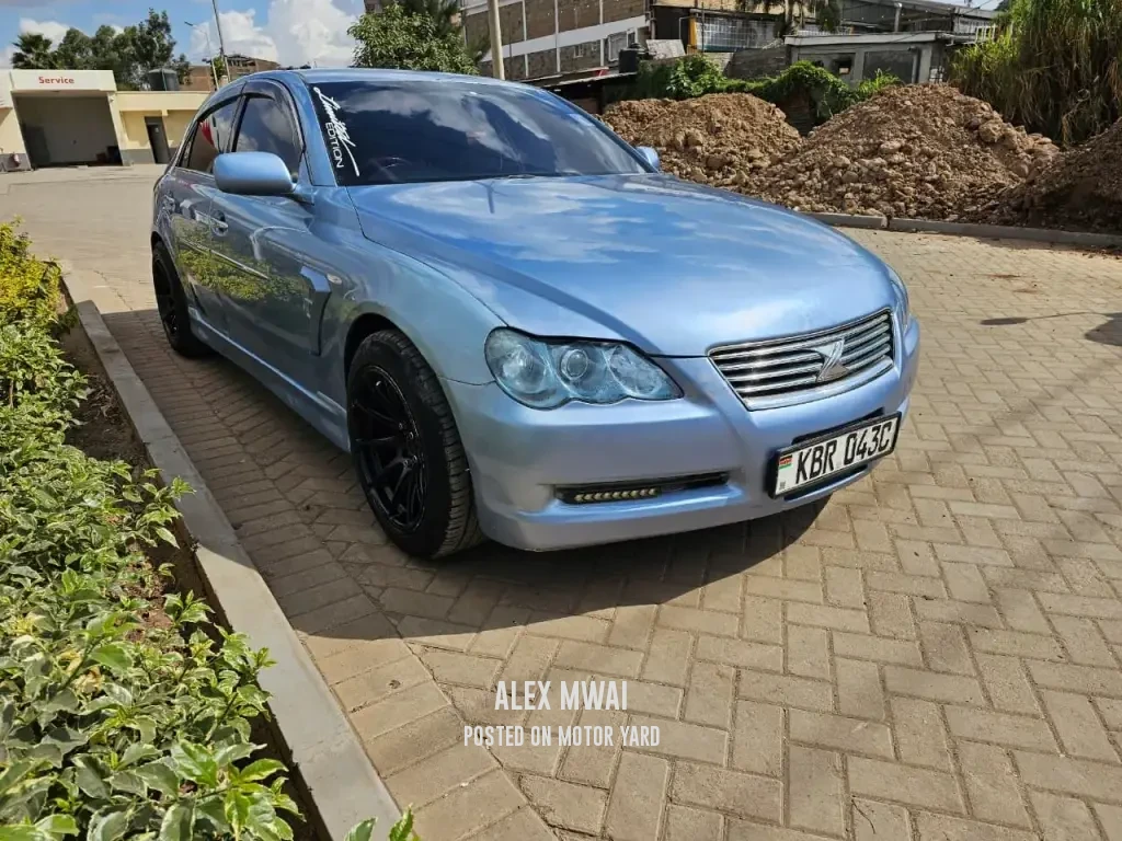 Toyota Mark X 2007 Blue