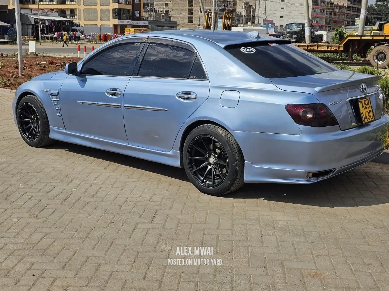 Toyota Mark X 2007 Blue