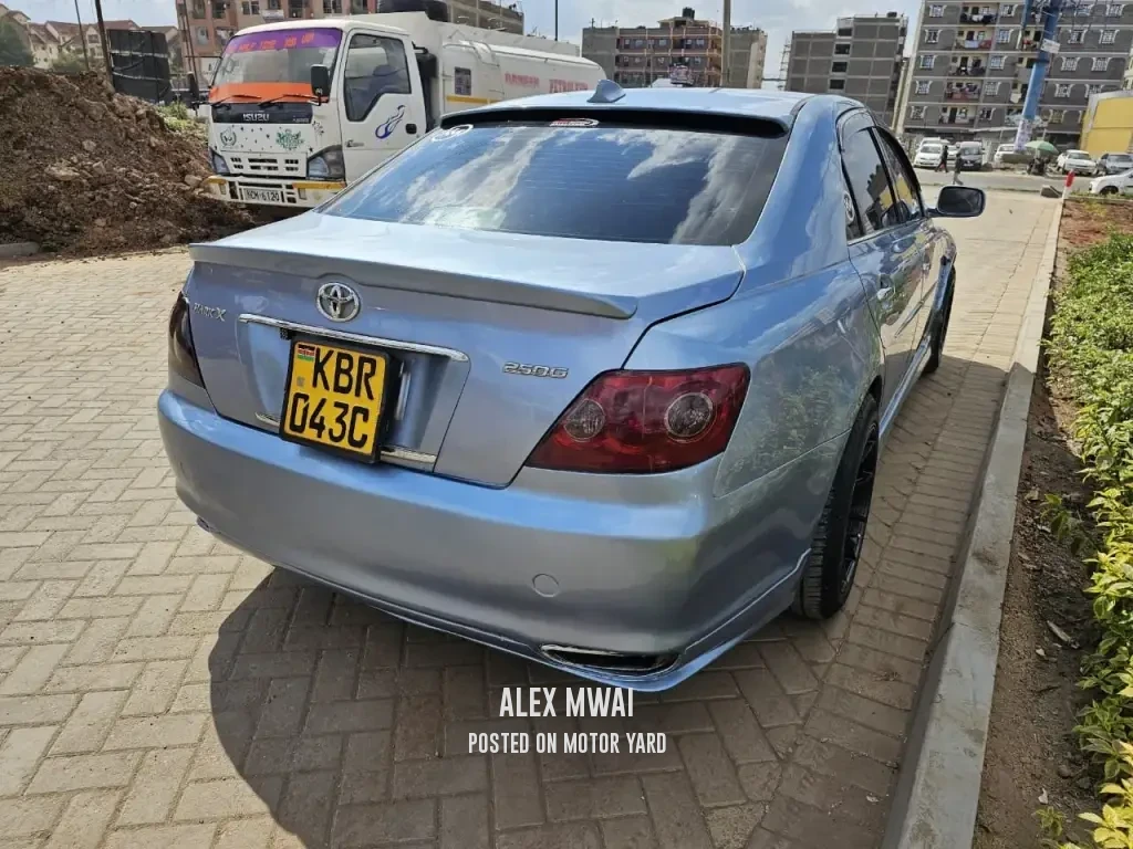 Toyota Mark X 2007 Blue