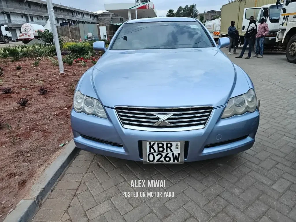 Toyota Mark X 2009 Blue