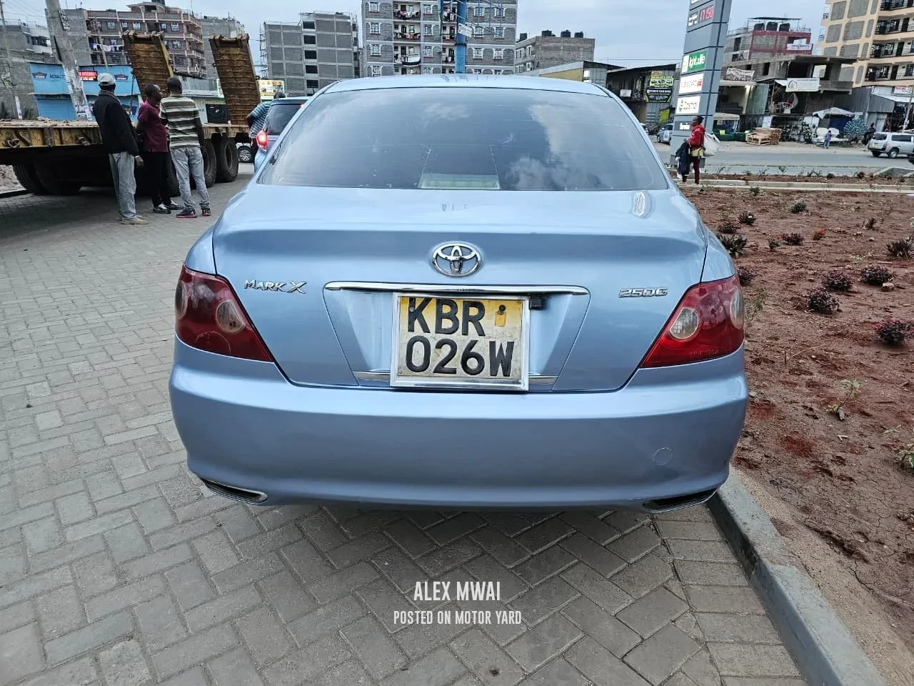 Toyota Mark X 2009 Blue