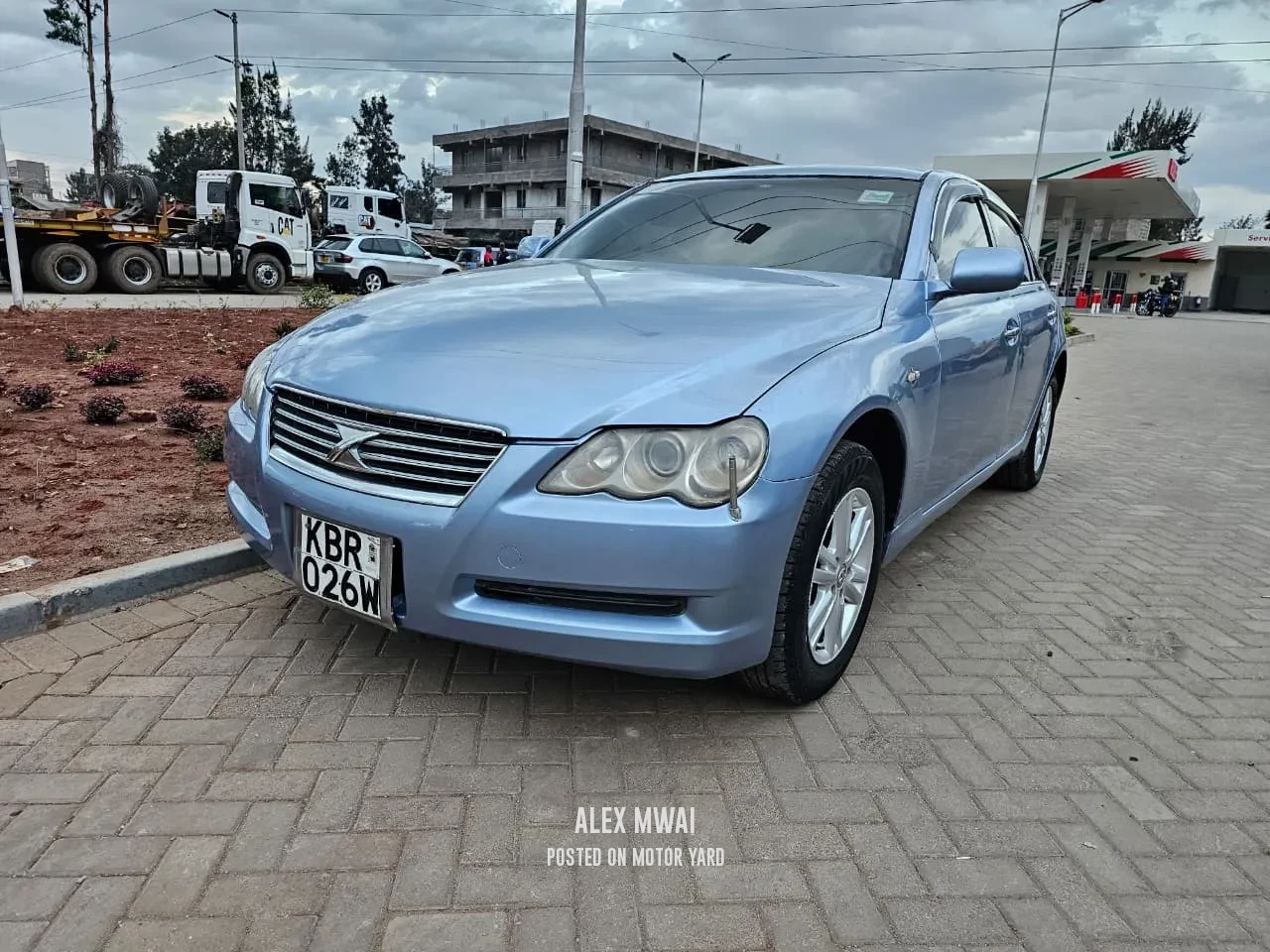 Toyota Mark X 2009 Blue