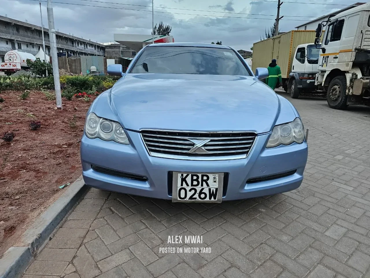 Toyota Mark X 2009 Blue