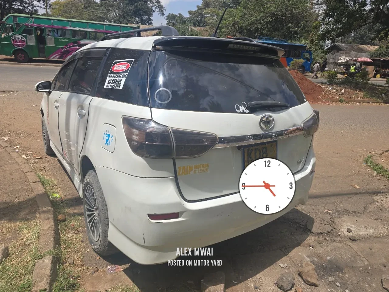 Toyota Wish 2010 White