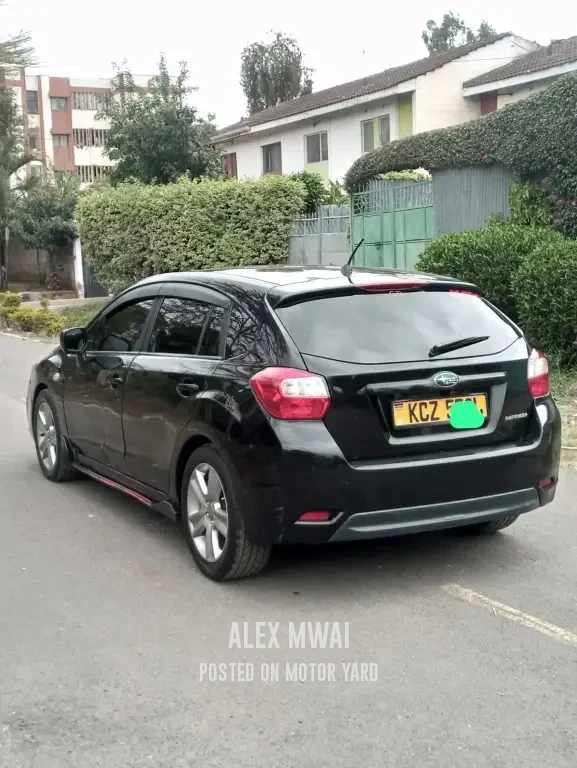 Subaru Impreza 2012 Black