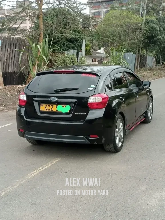 Subaru Impreza 2012 Black