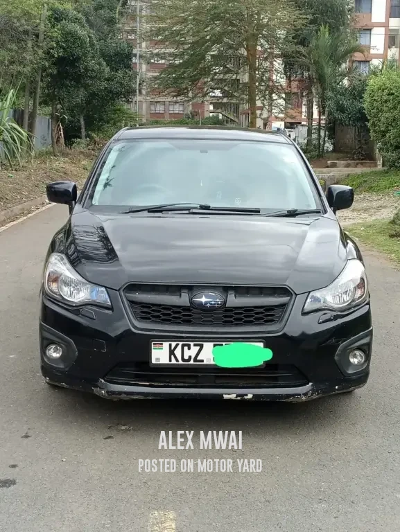 Subaru Impreza 2012 Black