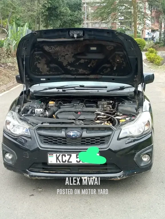 Subaru Impreza 2012 Black