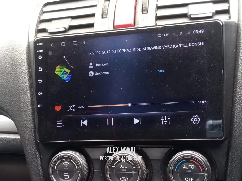 Subaru Impreza 2012 Black