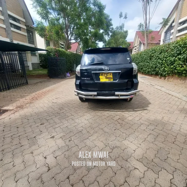 Toyota Vanguard 2008 Black