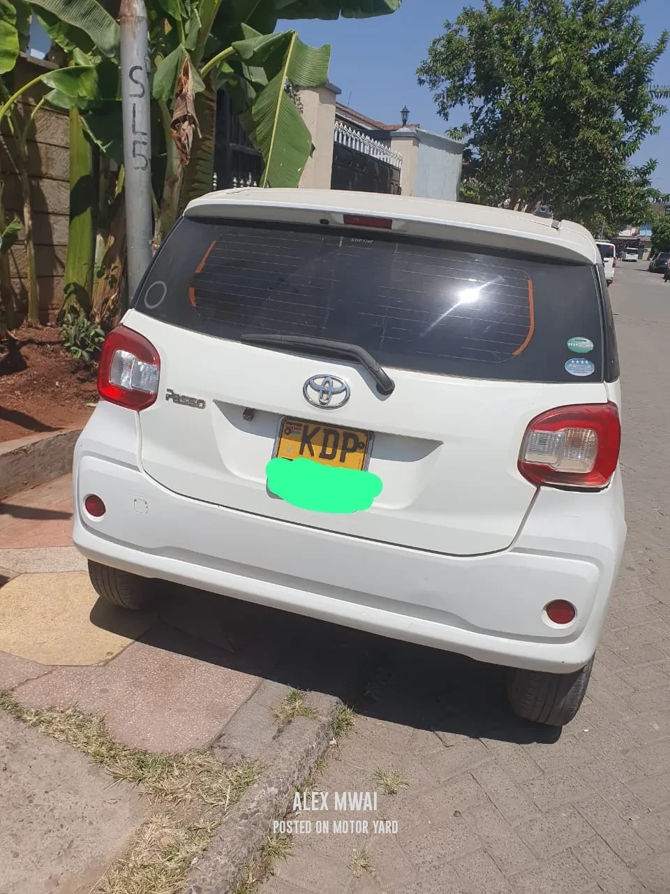 Toyota Passo 2016 White