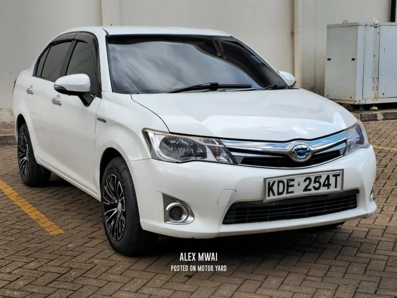 Toyota Axio 2014 White