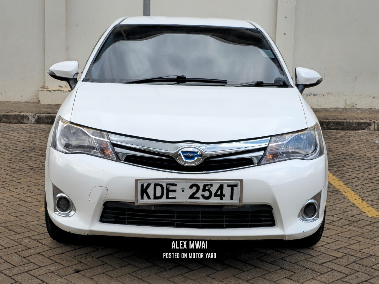 Toyota Axio 2014 White