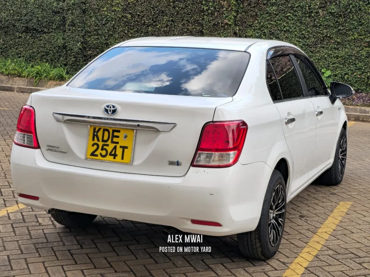 Toyota Axio 2014 White