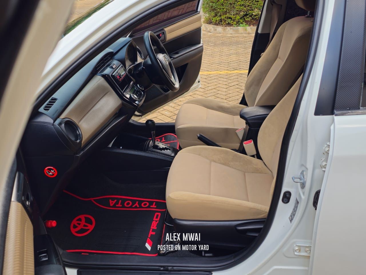 Toyota Axio 2014 White