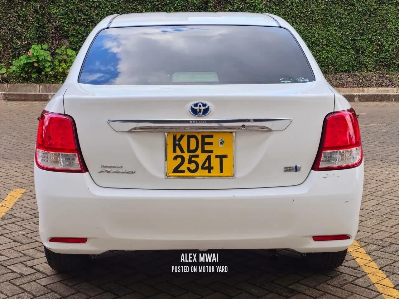 Toyota Axio 2014 White