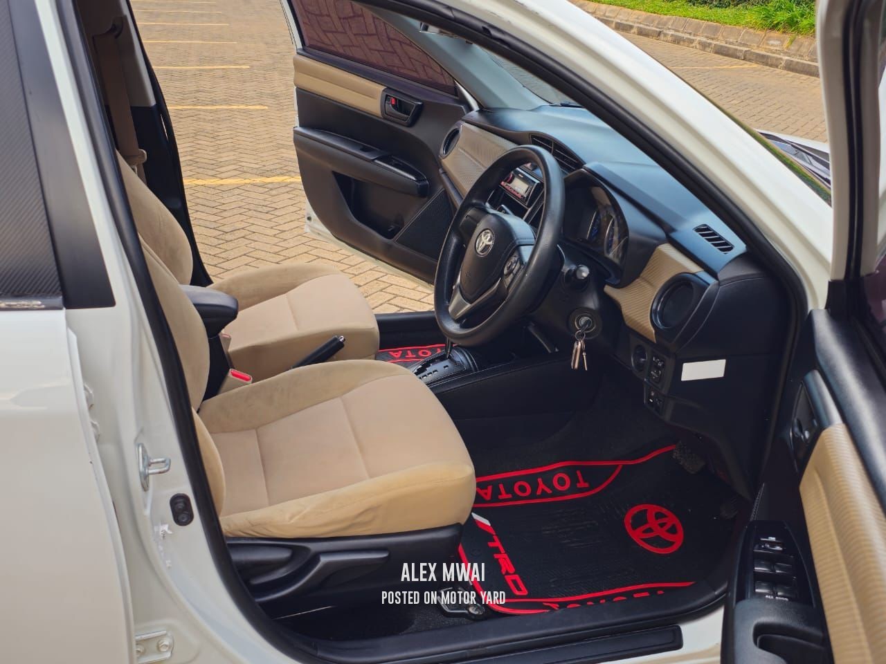 Toyota Axio 2014 White