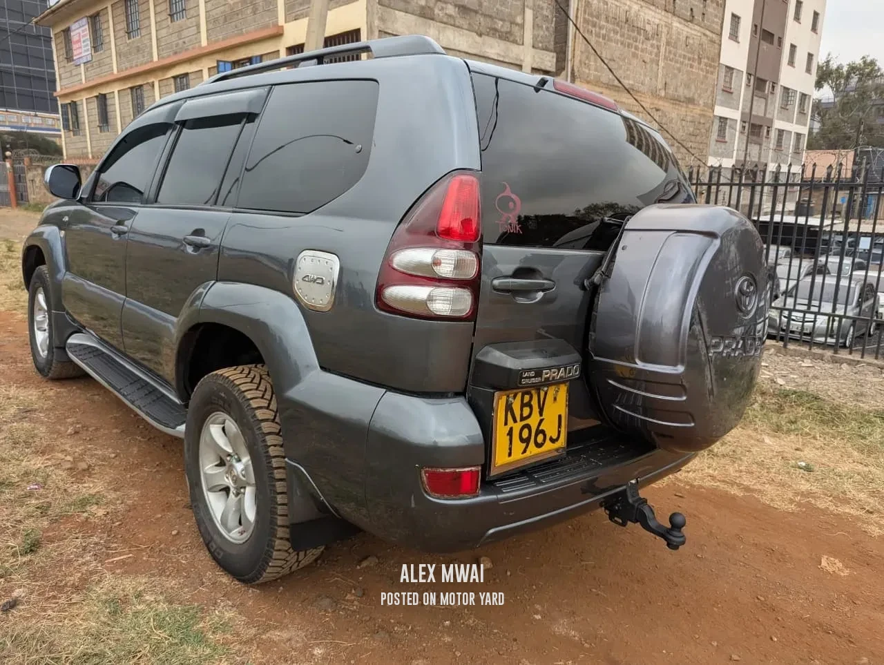 Toyota Land Cruiser Prado J120 2012 Black