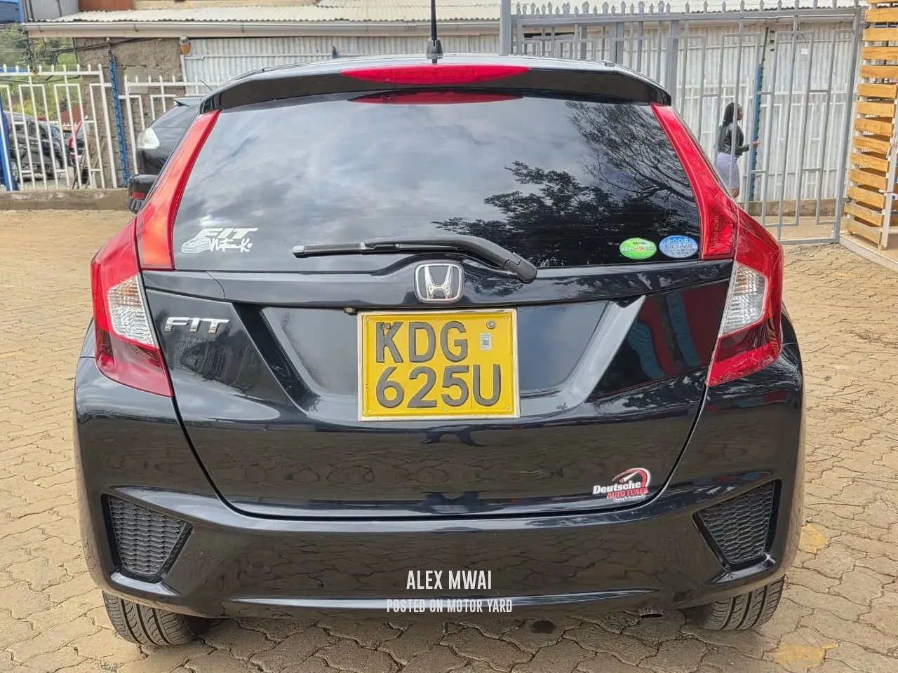 Honda Fit 2014 Black