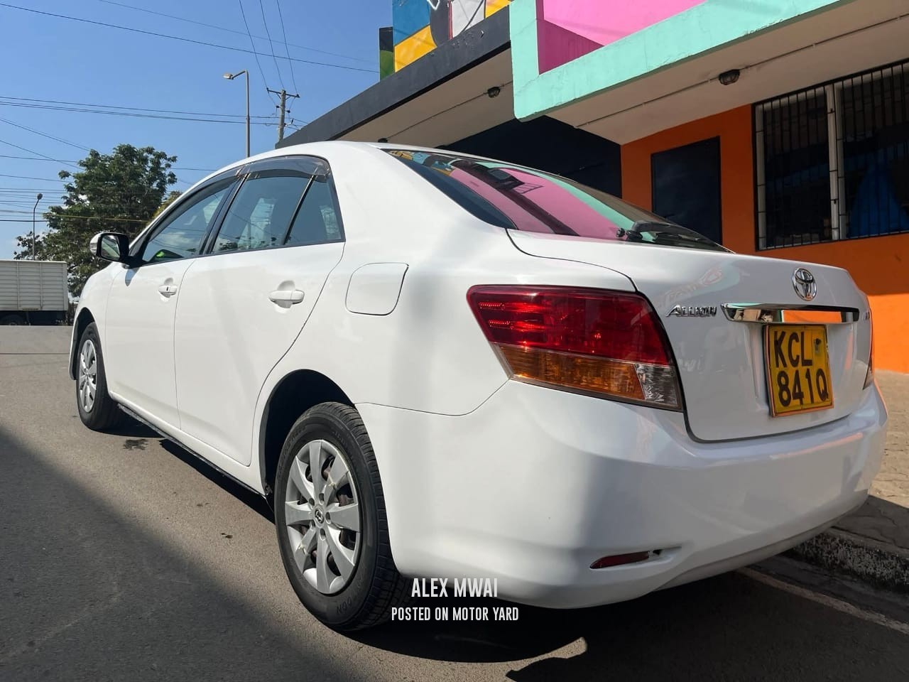 Toyota Allion 2014 White