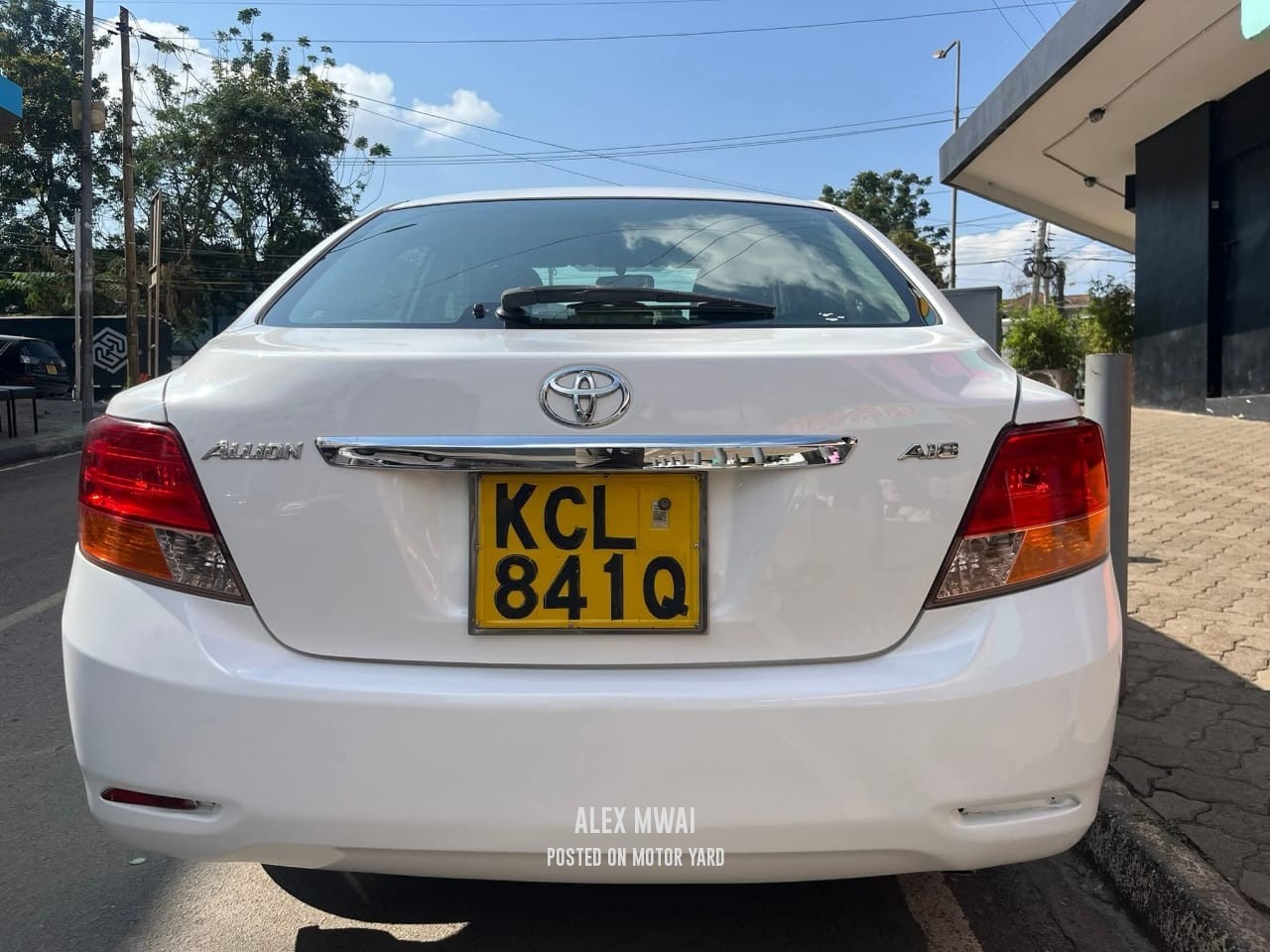 Toyota Allion 2014 White