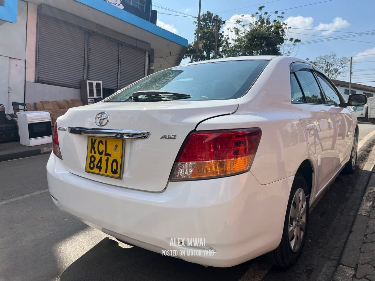 Toyota Allion 2014 White