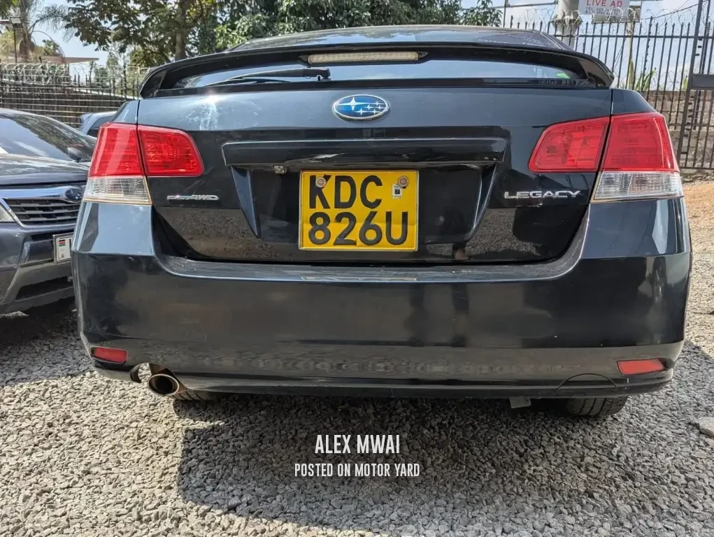 Subaru Legacy 2014 Black