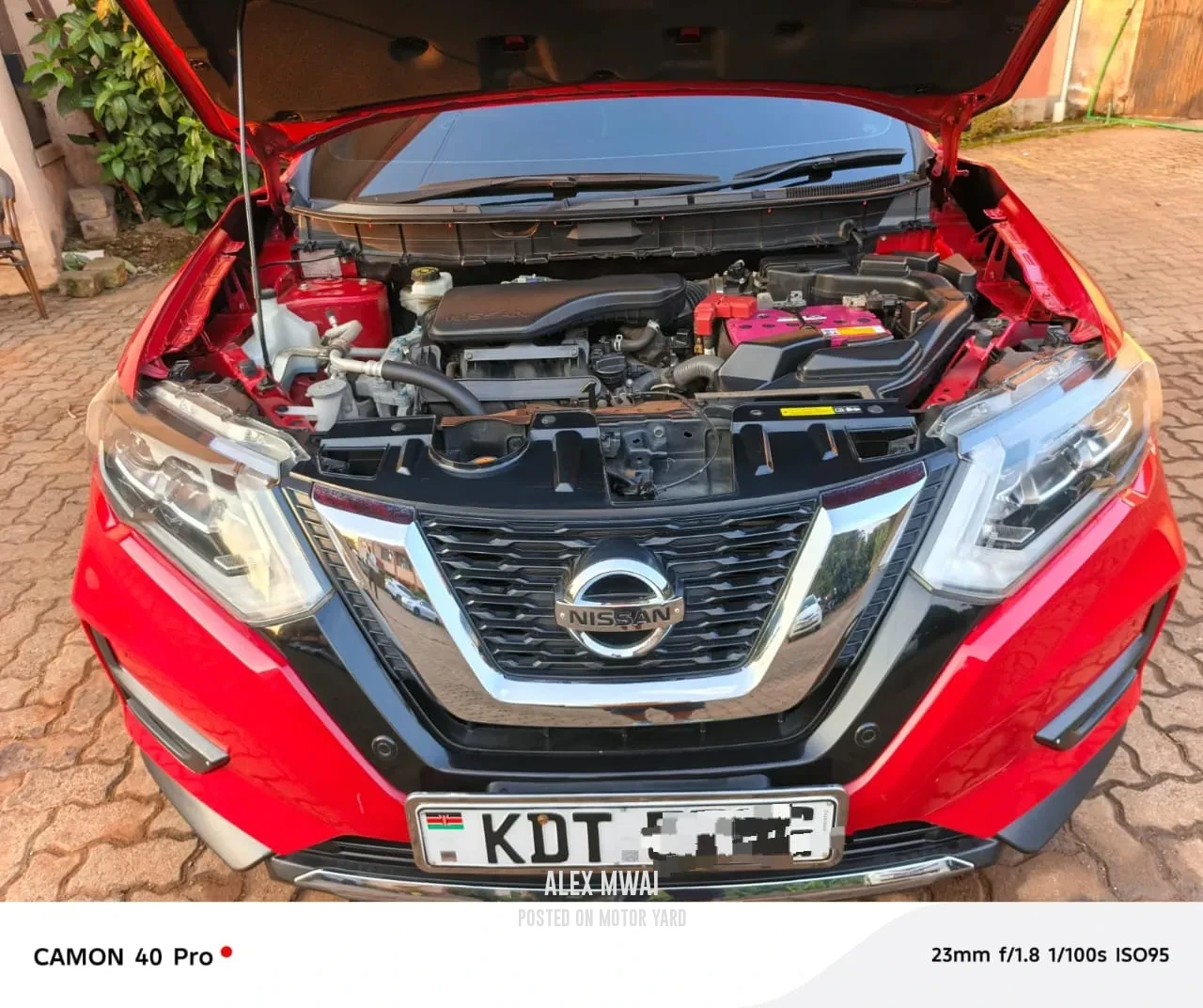 Nissan Xtrail 2018 Red