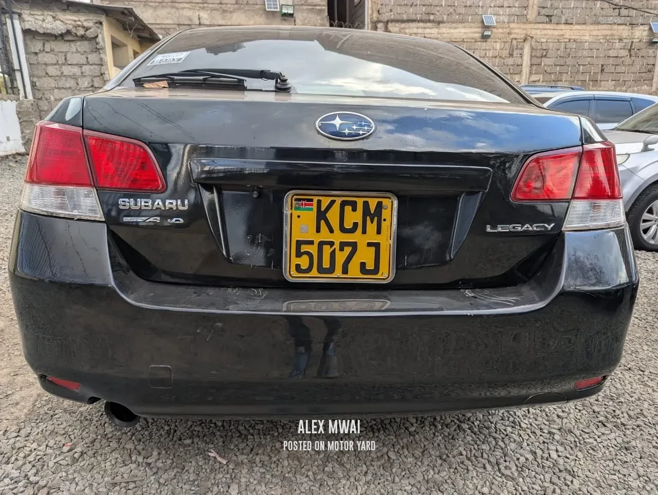 Subaru Legacy 2010 Black