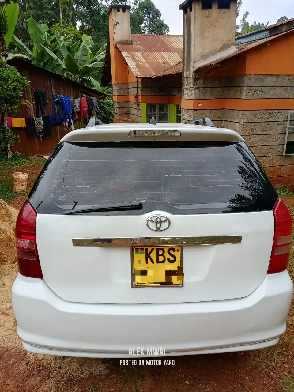 Toyota Wish 2017 White