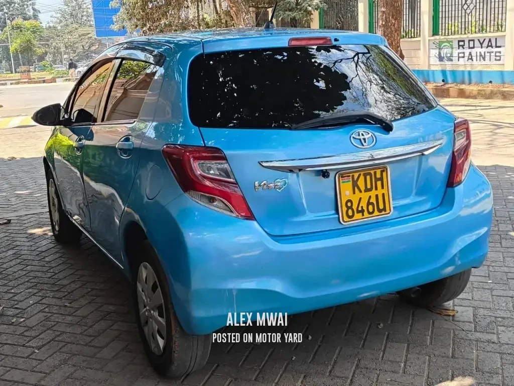 Toyota Vitz 2018 Blue