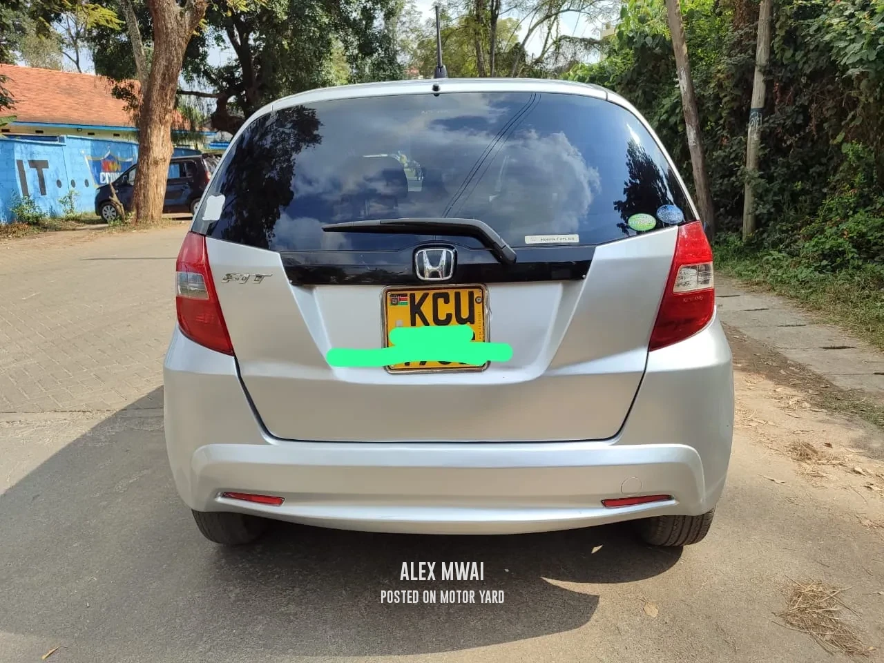 Honda Fit 2012 Silver