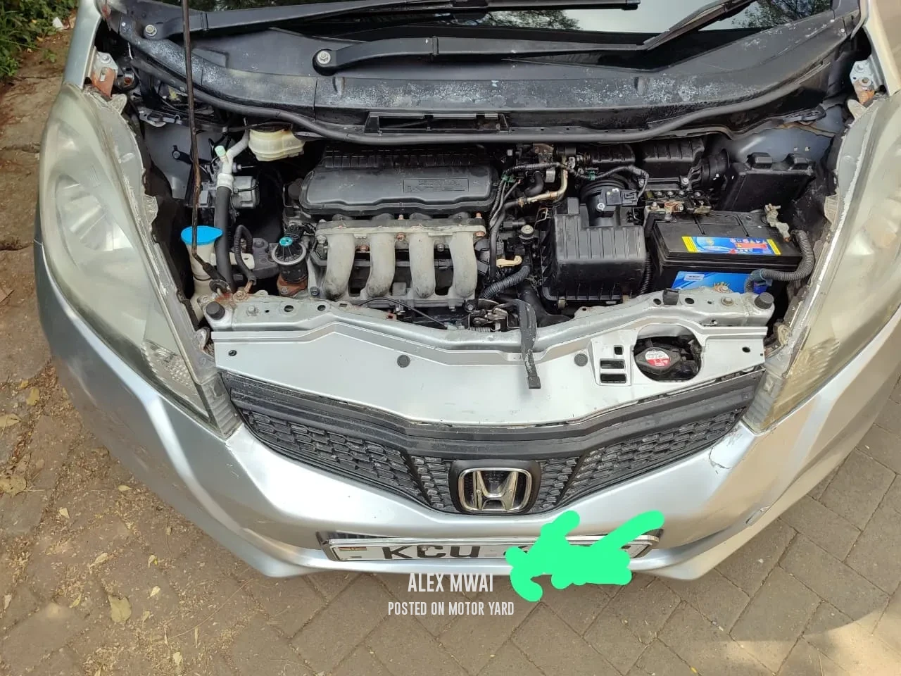 Honda Fit 2012 Silver