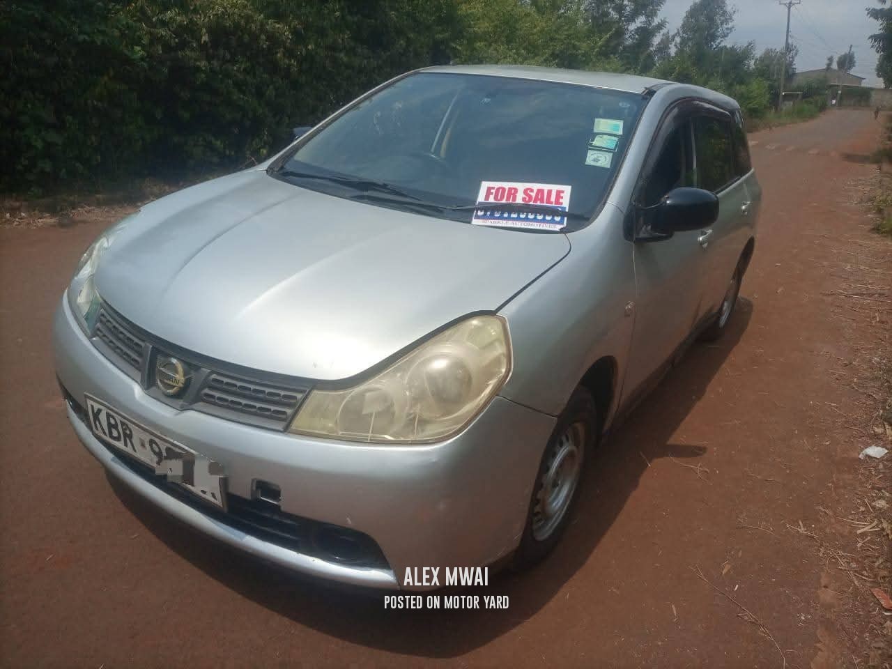 Nissan Wingroad 2014 Silver