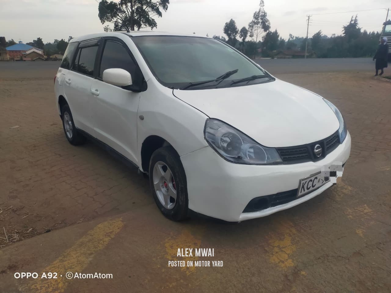 Nissan Wingroad 2014 White
