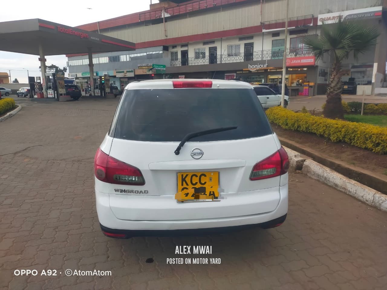 Nissan Wingroad 2014 White