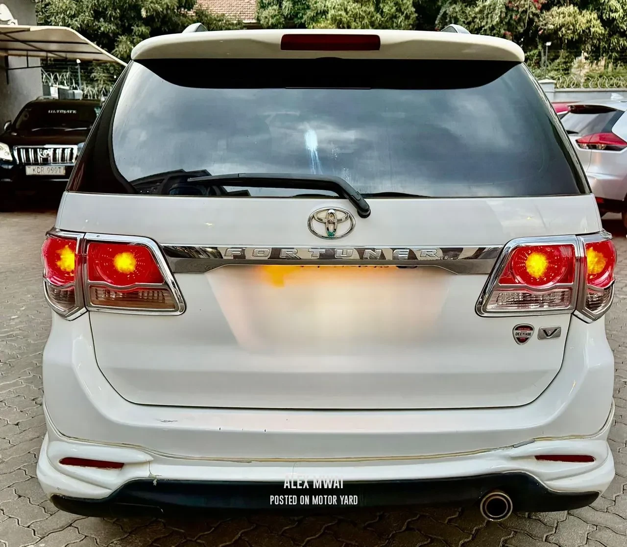 Toyota Fortuner 2014 White