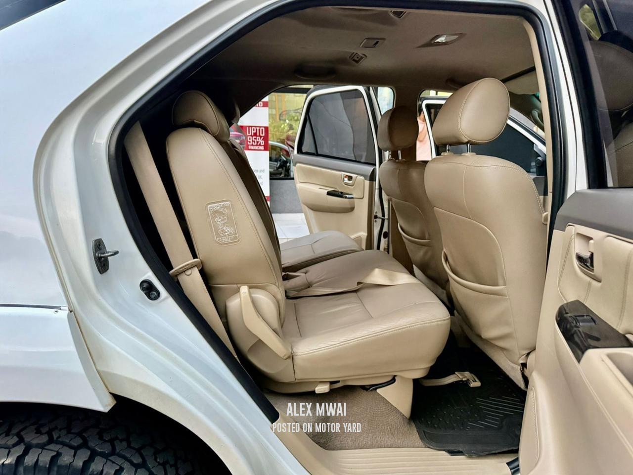 Toyota Fortuner 2014 White