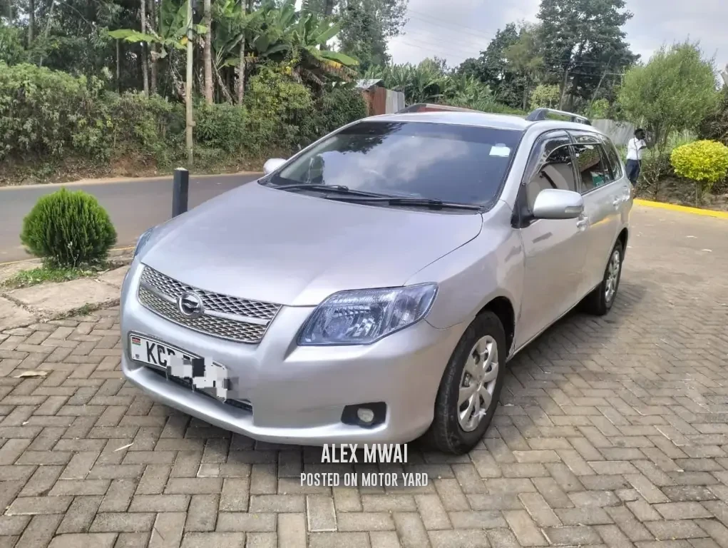 Toyota Fielder 2012 Silver